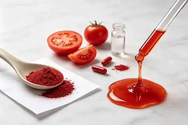 Difference between lycopene powder and lycopene oil
